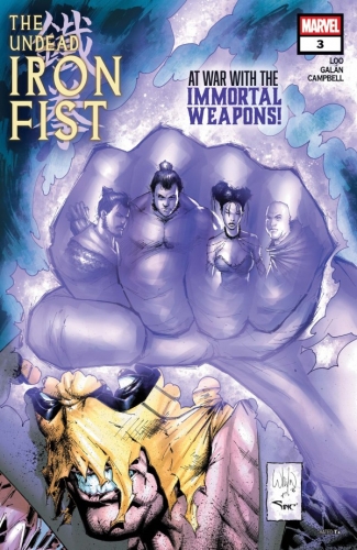 The Undead Iron Fist # 3