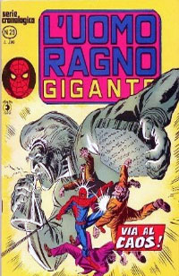 L'Uomo Ragno Gigante # 29