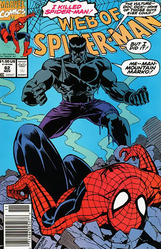 Web of Spider-Man vol 1 # 82