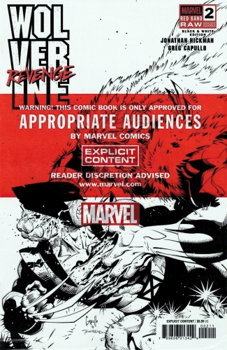 Wolverine: Revenge – Red Band Raw: Black & White Edition # 2