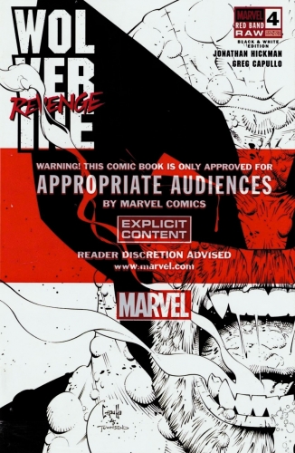 Wolverine: Revenge – Red Band Raw: Black & White Edition # 4