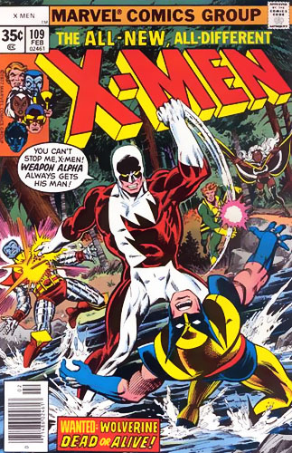 Uncanny X-Men vol 1 # 109