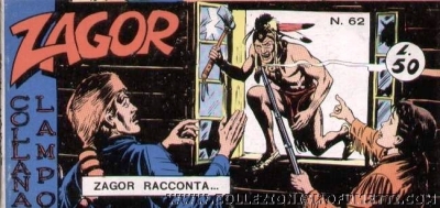 Zagor Collana Lampo - Serie IV # 62