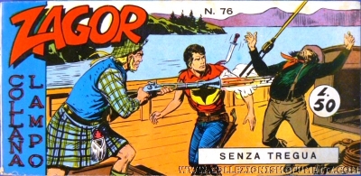 Zagor Collana Lampo - Serie IV # 76