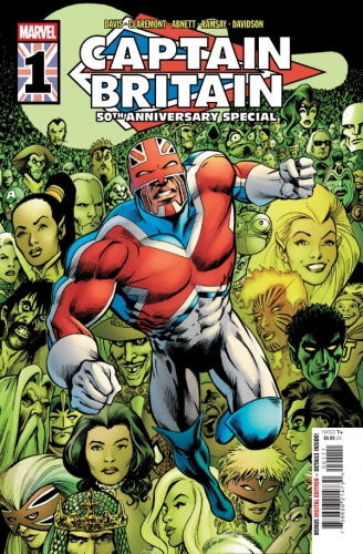 Captain Britain 50th Anniversary Special # 1