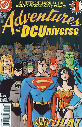 Adventures in the DC Universe # 1