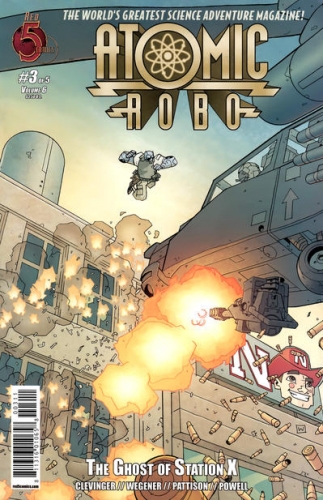 Atomic Robo: The Ghost of Station X  vol 6 # 3