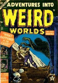 Adventures into Weird Worlds # 21