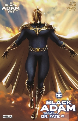 Black Adam - The Justice Society Files: Dr. Fate # 1