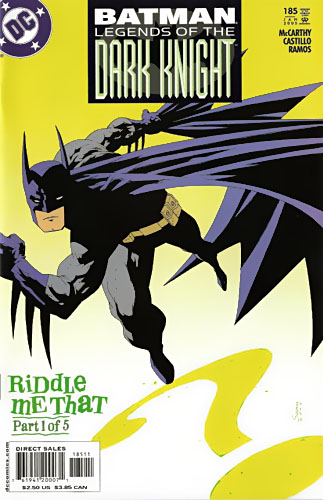 Batman: Legends of the Dark Knight # 185
