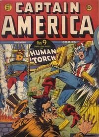 Captain America Comics # 21