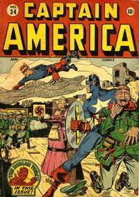 Captain America Comics # 34