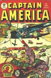 Captain America Comics # 36