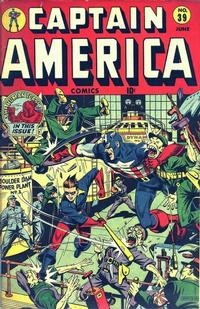 Captain America Comics # 39