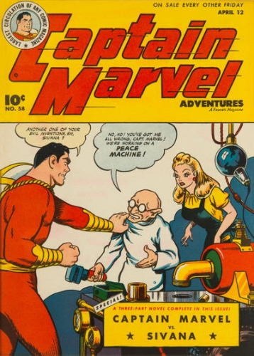 Captain Marvel Adventures # 58