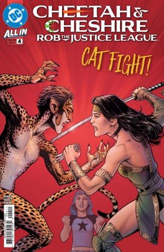 Cheetah and Cheshire Rob the Justice League # 4