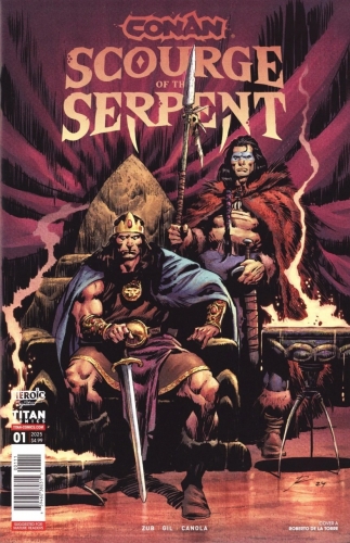 Conan: Scourge of the Serpent # 1