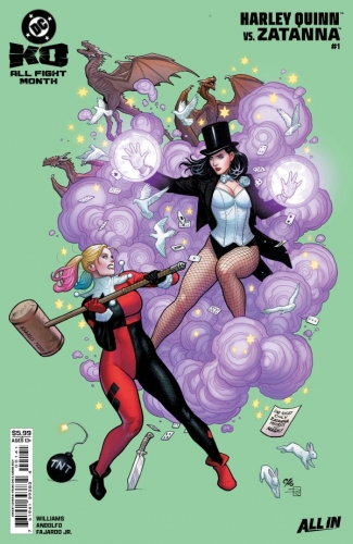 DC K.O.: Harley Quinn vs. Zatanna # 1