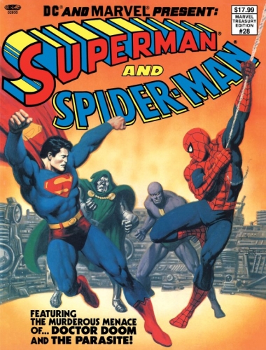 DC and Marvel Present: Superman and Spider-Man Treasury Edition # 1