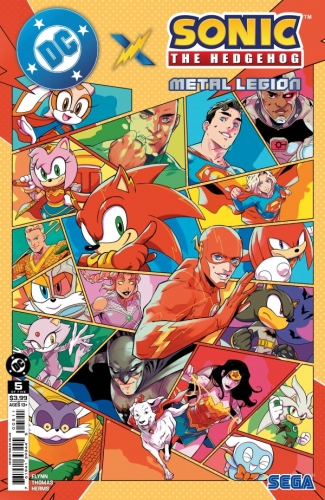 DC x Sonic the Hedgehog: The Metal Legion # 5