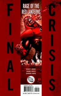 Final Crisis: Rage Of The Red Lanterns # 1