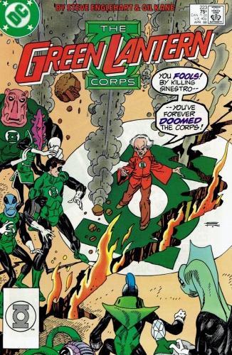 Green Lantern Corps Vol 1 # 223