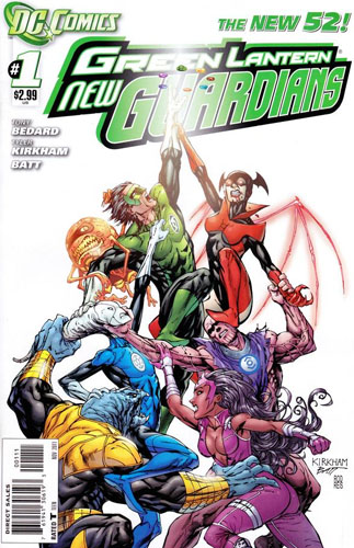 Green Lantern: New Guardians # 1