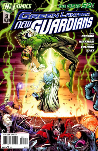 Green Lantern: New Guardians # 3