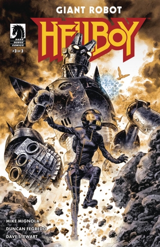 Giant Robot Hellboy # 3