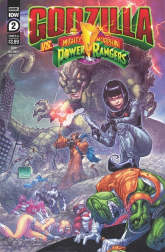 Godzilla VS The Mighty Morphin' Power Rangers # 2