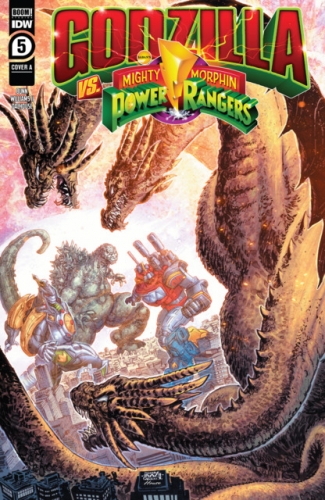 Godzilla VS The Mighty Morphin' Power Rangers # 5