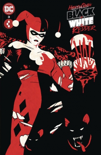 Harley Quinn: Black + White + Redder # 3