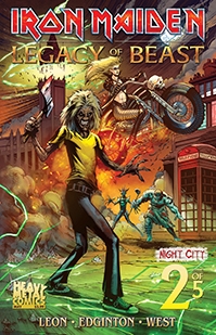 Iron Maiden Legacy Of the Beast  Vol 2: Night  City # 2
