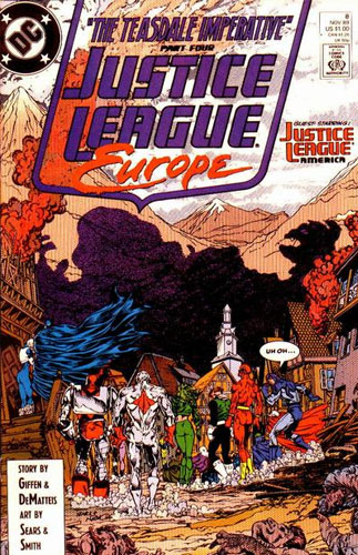Justice League Europe Vol 1 # 8