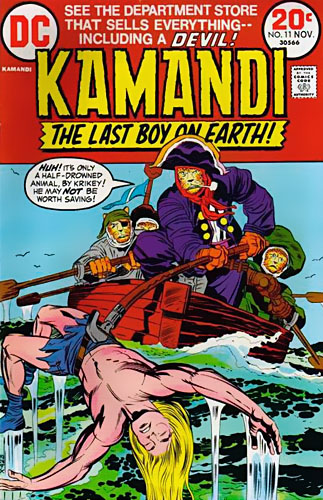 Kamandi, The Last Boy on Earth # 11