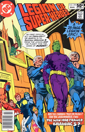 Legion of Super-Heroes vol 2 # 273