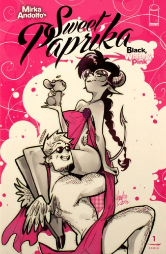 Mirka Andolfo's Sweet Paprika: Black, White & Pink # 1