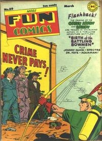 More Fun Comics  # 89