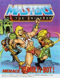 Masters of the Universe: The Menace of Multi-Bot! # 1