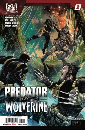 Predator vs. Wolverine # 2
