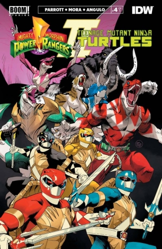 Mighty Morphin Power Rangers/Teenage Mutant Ninja Turtles II # 4