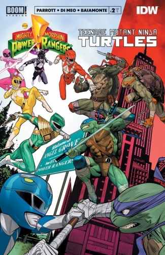 Mighty Morphin Power Rangers/Teenage Mutant Ninja Turtles # 2