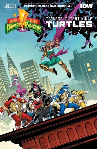 Mighty Morphin Power Rangers/Teenage Mutant Ninja Turtles # 4