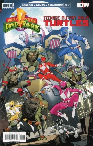 Mighty Morphin Power Rangers/Teenage Mutant Ninja Turtles # 5