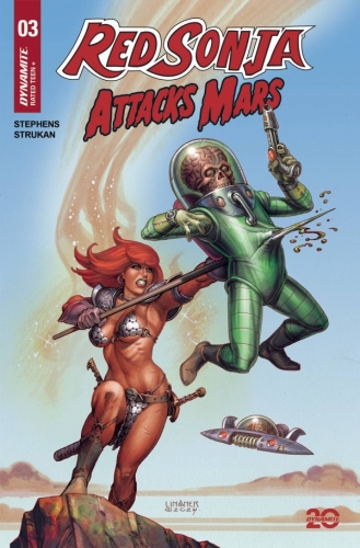 Red Sonja Attacks Mars # 3