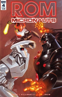 Rom & the Micronauts # 4