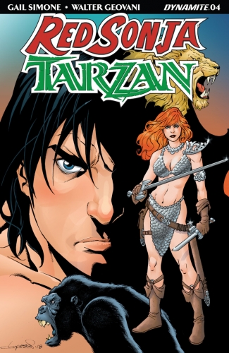 Red Sonja / Tarzan # 4