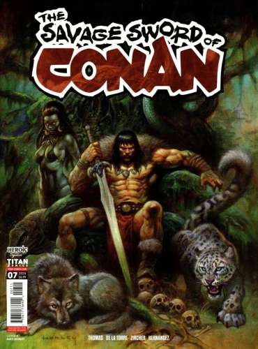 The Savage Sword of Conan # 7