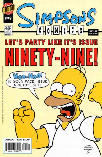 Simpsons Comics # 99