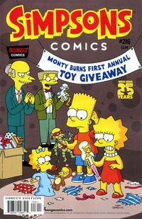 Simpsons Comics # 216